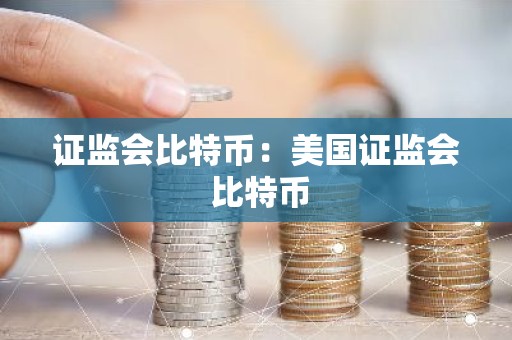 证监会比特币：美国证监会 比特币