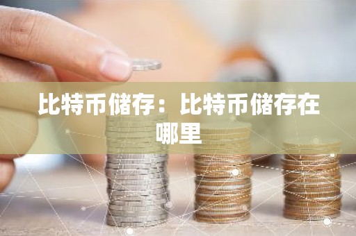 比特币储存：比特币储存在哪里