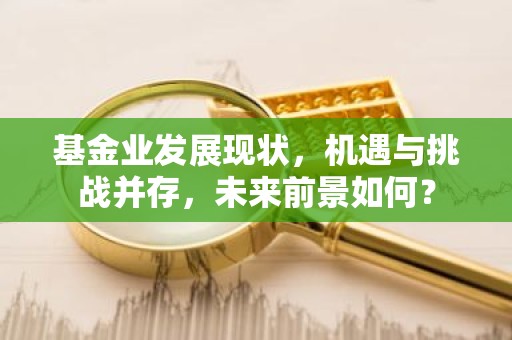 基金业发展现状，机遇与挑战并存，未来前景如何？