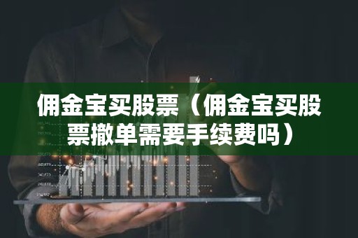 佣金宝买股票（佣金宝买股票撤单需要手续费吗）