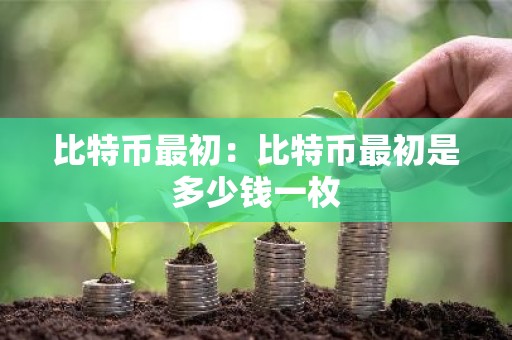 比特币最初：比特币最初是多少钱一枚