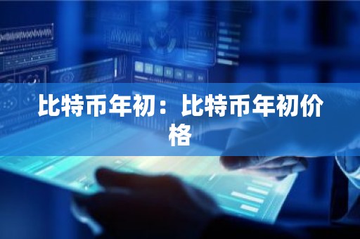 比特币年初：比特币年初价格