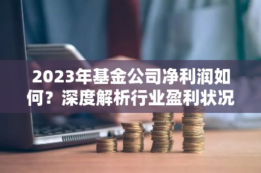 2023年基金公司净利润如何？深度解析行业盈利状况及影响因素