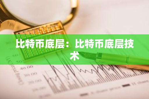 比特币底层：比特币底层技术