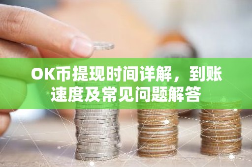 OK币提现时间详解，到账速度及常见问题解答