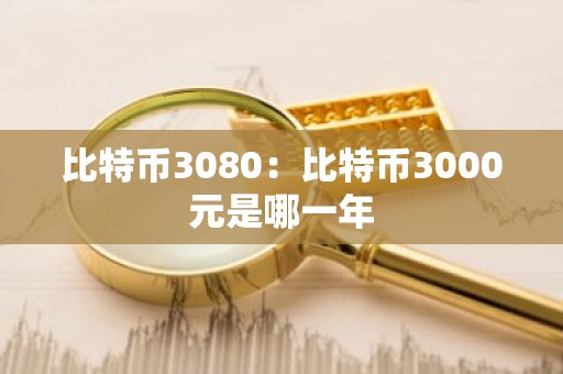比特币3080：比特币3000元是哪一年