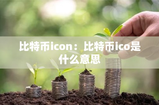 比特币icon：比特币ico是什么意思