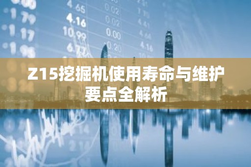 Z15挖掘机使用寿命与维护要点全解析