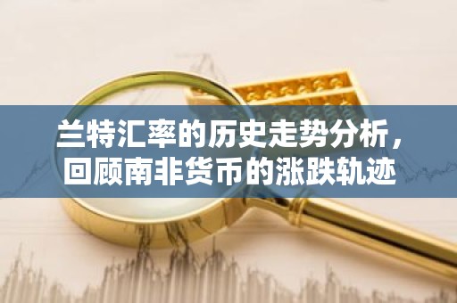 兰特汇率的历史走势分析，回顾南非货币的涨跌轨迹
