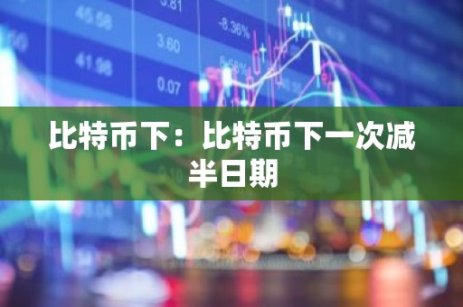比特币下：比特币下一次减半日期