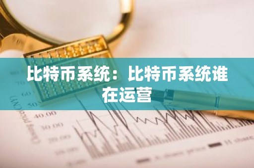 比特币系统：比特币系统谁在运营