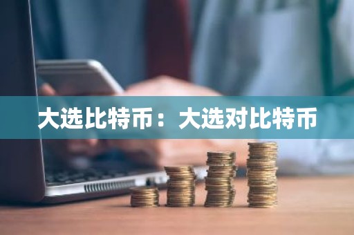 大选比特币：大选对比特币