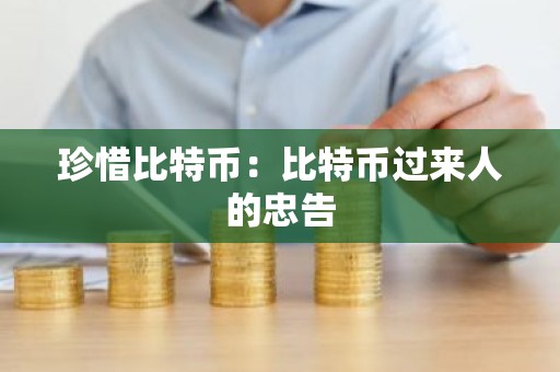 珍惜比特币：比特币过来人的忠告