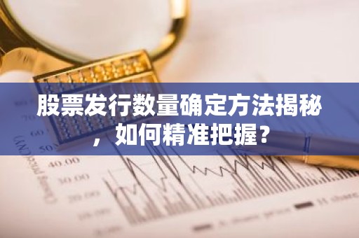 股票发行数量确定方法揭秘，如何精准把握？