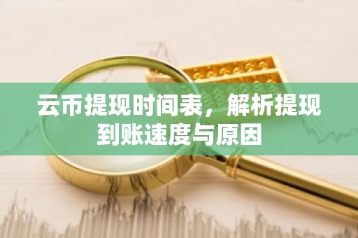 云币提现时间表，解析提现到账速度与原因