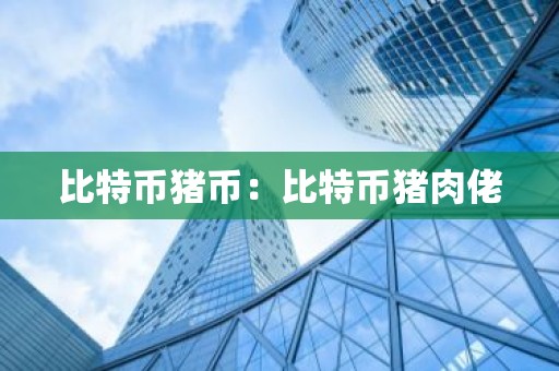 比特币猪币：比特币猪肉佬