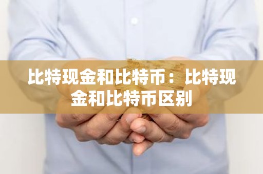 比特现金和比特币：比特现金和比特币区别