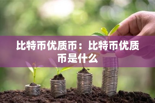 比特币优质币：比特币优质币是什么