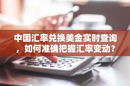 中国汇率兑换美金实时查询，如何准确把握汇率变动？