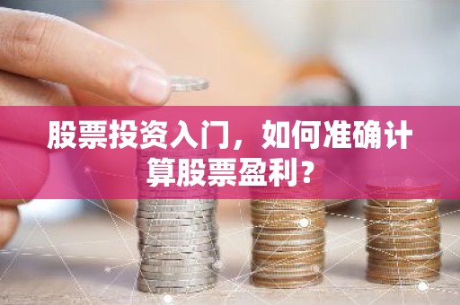 股票投资入门，如何准确计算股票盈利？
