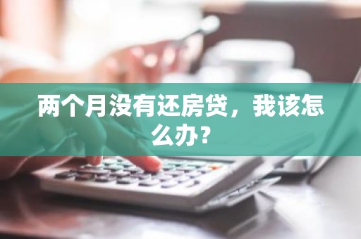 两个月没有还房贷，我该怎么办？