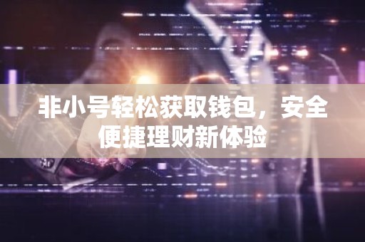 非小号轻松获取钱包，安全便捷理财新体验