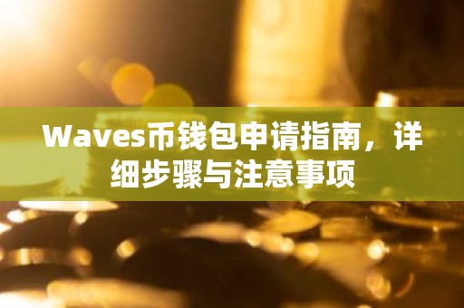 Waves币钱包申请指南，详细步骤与注意事项