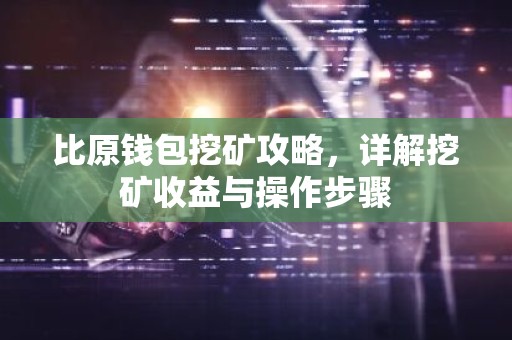 比原钱包挖矿攻略，详解挖矿收益与操作步骤