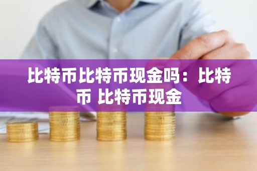 比特币比特币现金吗：比特币 比特币现金