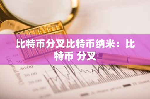 比特币分叉比特币纳米：比特币 分叉