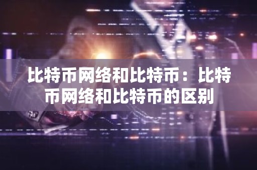 比特币网络和比特币：比特币网络和比特币的区别