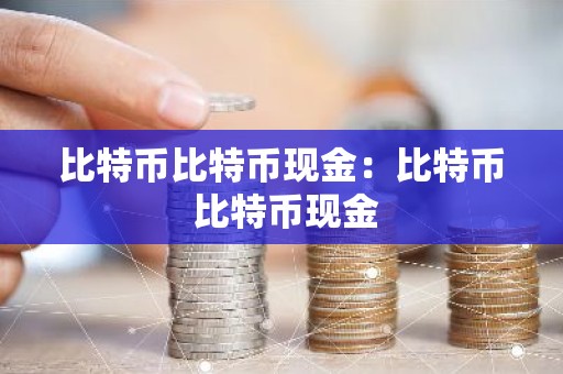 比特币比特币现金：比特币 比特币现金