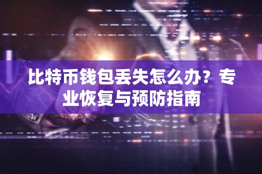 比特币钱包丢失怎么办？专业恢复与预防指南