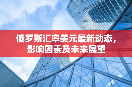 俄罗斯汇率美元最新动态，影响因素及未来展望