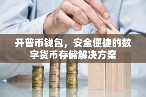 开普币钱包，安全便捷的数字货币存储解决方案