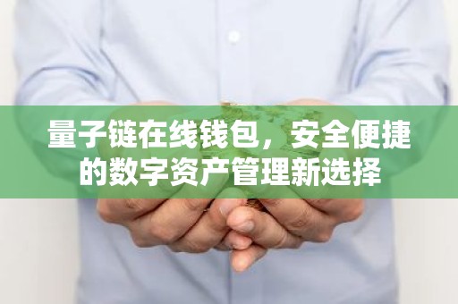 量子链在线钱包，安全便捷的数字资产管理新选择