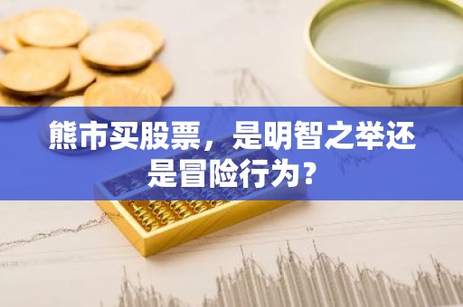 熊市买股票，是明智之举还是冒险行为？
