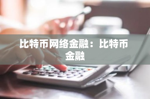 比特币网络金融：比特币 金融