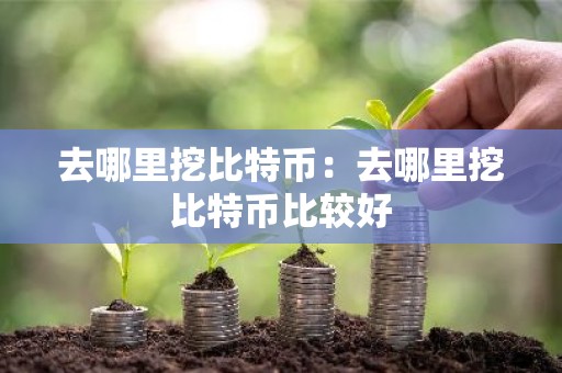 去哪里挖比特币：去哪里挖比特币比较好