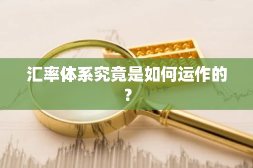 汇率体系究竟是如何运作的？