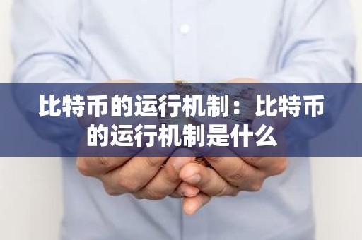 比特币的运行机制：比特币的运行机制是什么
