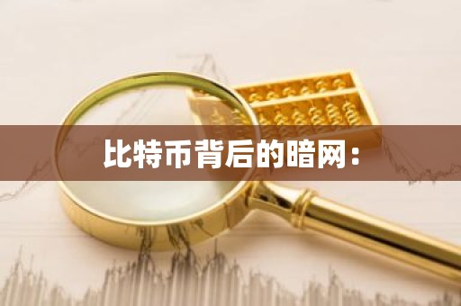 比特币背后的暗网：