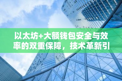 以太坊+大额钱包安全与效率的双重保障，技术革新引领行业未来
