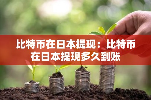 比特币在日本提现：比特币在日本提现多久到账