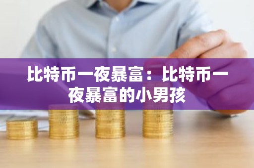 比特币一夜暴富：比特币一夜暴富的小男孩