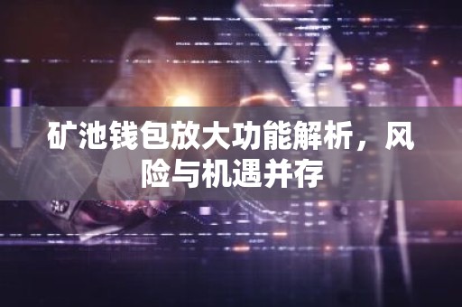 矿池钱包放大功能解析，风险与机遇并存