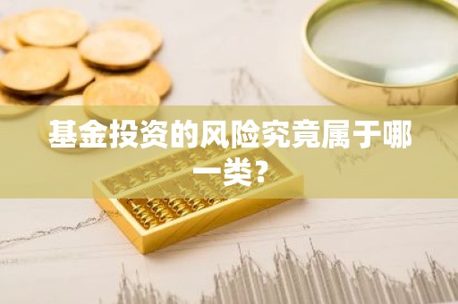基金投资的风险究竟属于哪一类？