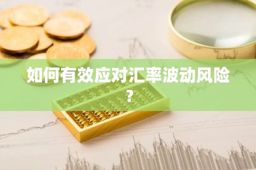 如何有效应对汇率波动风险？