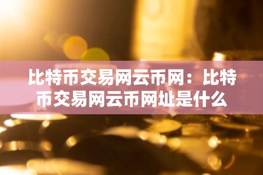 比特币交易网云币网：比特币交易网云币网址是什么