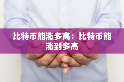 比特币能涨多高：比特币能涨到多高